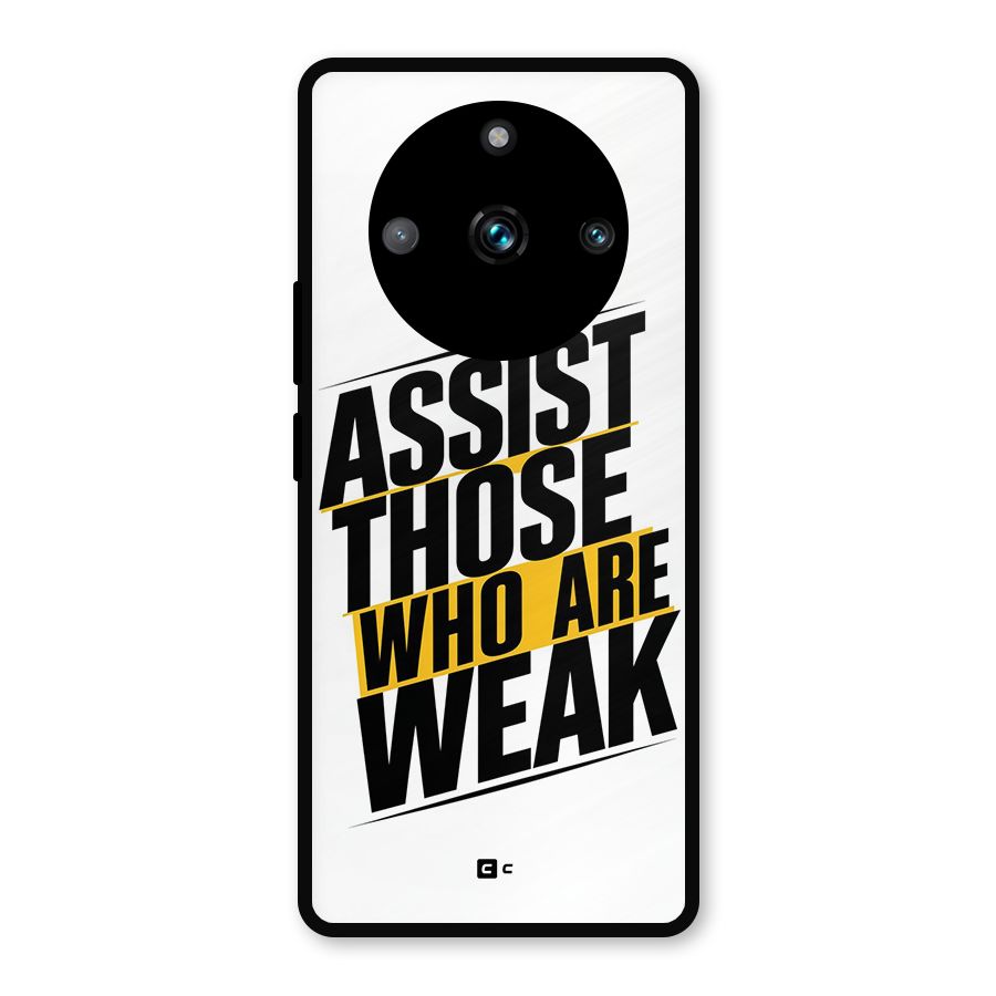 Assist Weak Metal Back Case for Realme 11 Pro