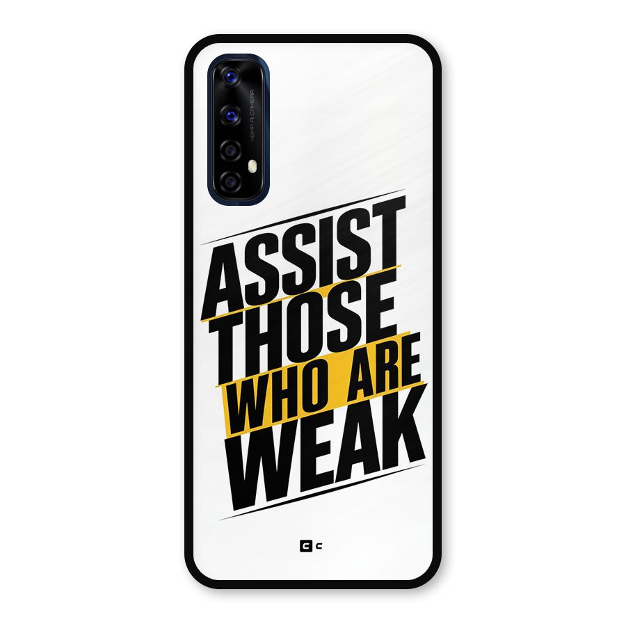 Assist Weak Metal Back Case for Realme 7