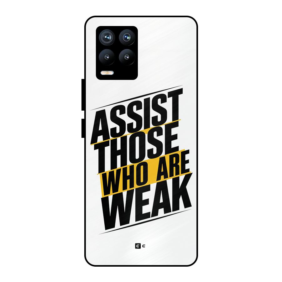 Assist Weak Metal Back Case for Realme 8 Pro
