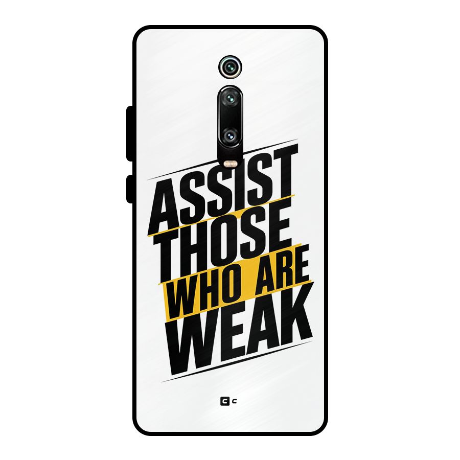 Assist Weak Metal Back Case for Redmi K20
