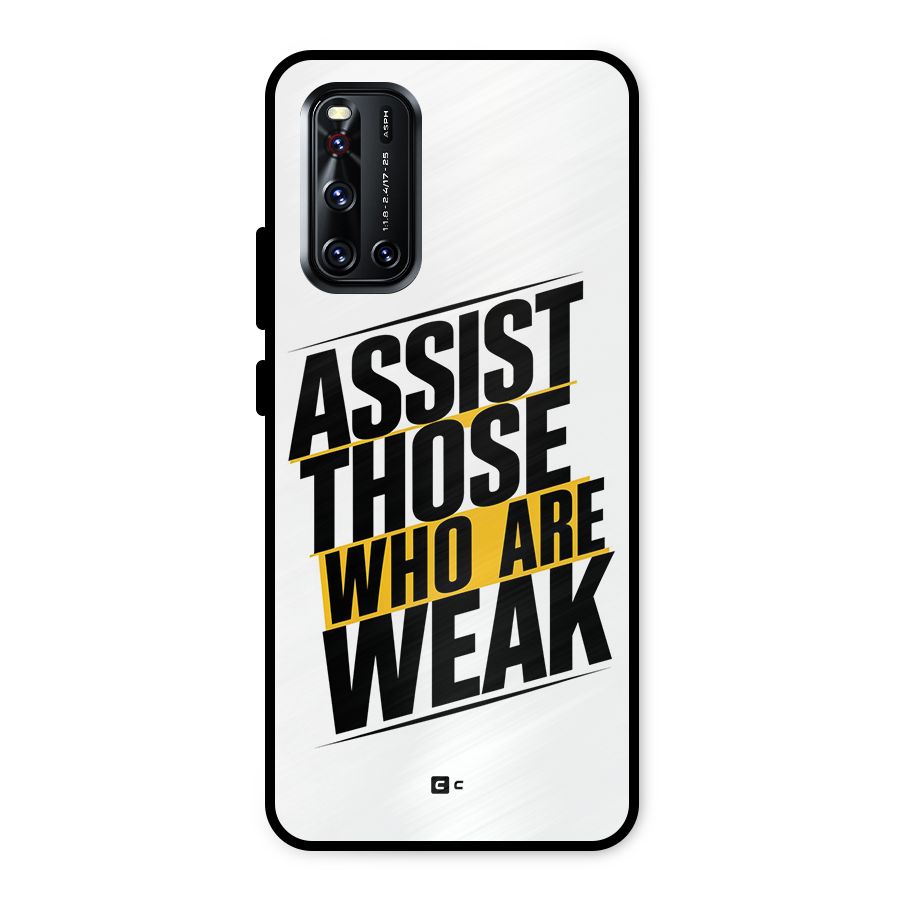 Assist Weak Metal Back Case for Vivo V19
