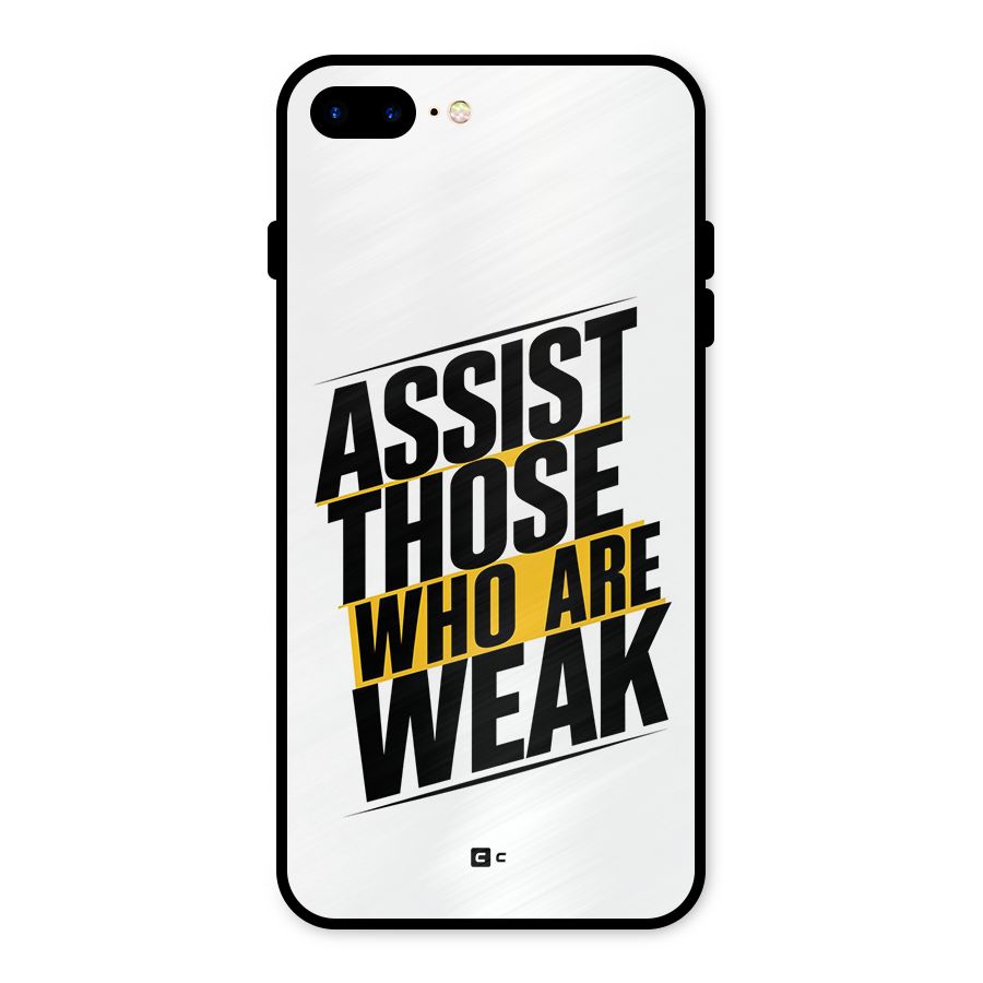 Assist Weak Metal Back Case for iPhone 7 Plus