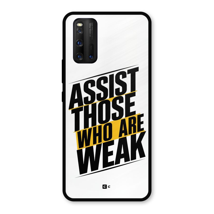 Assist Weak Metal Back Case for iQOO 3