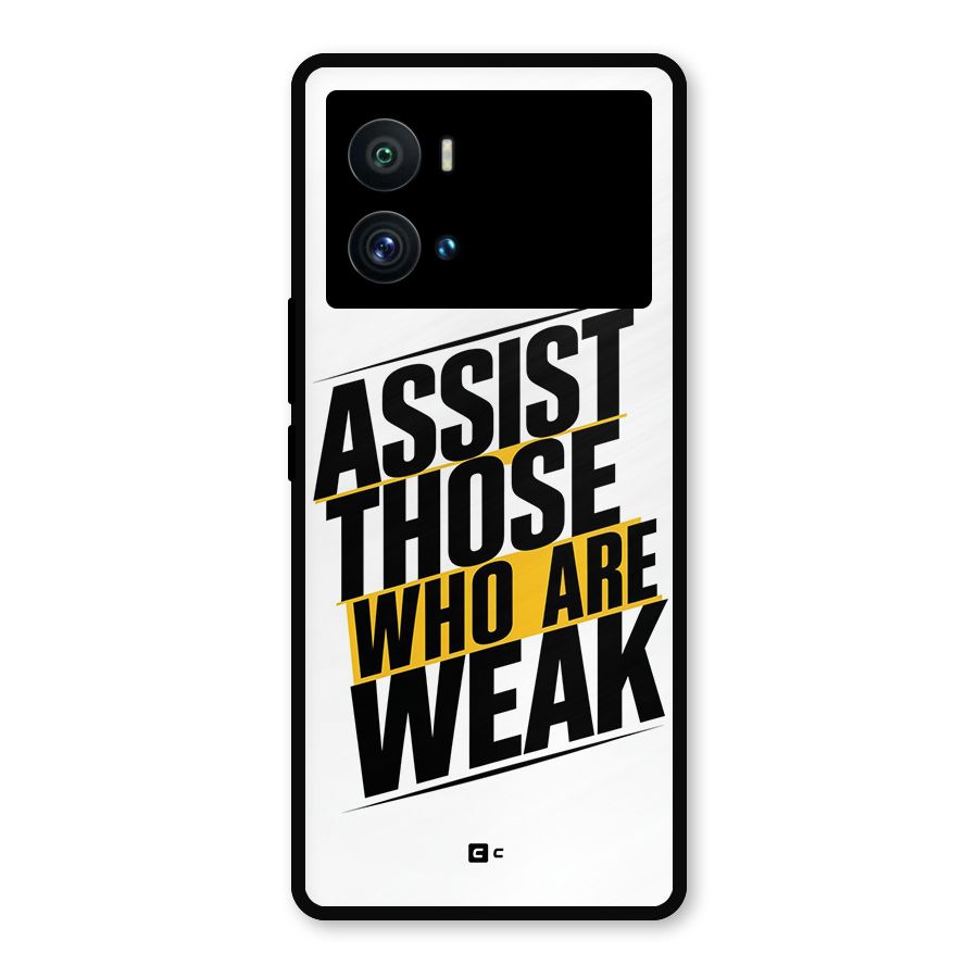 Assist Weak Metal Back Case for iQOO 9 Pro