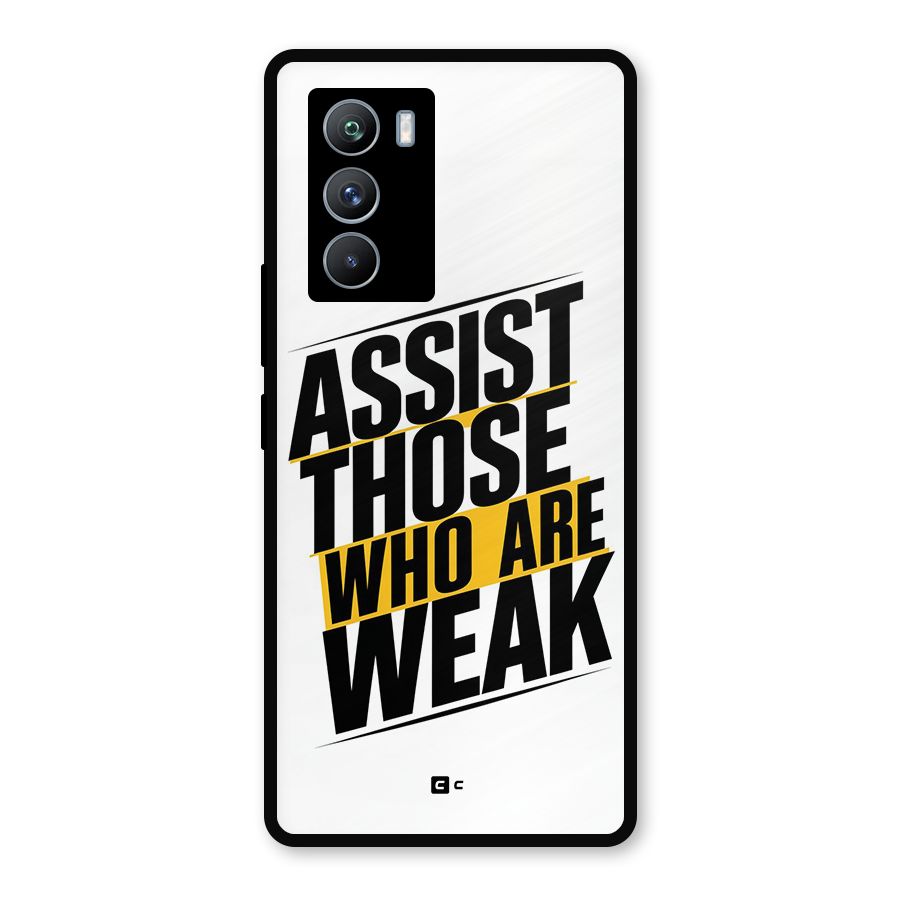Assist Weak Metal Back Case for iQOO 9 SE