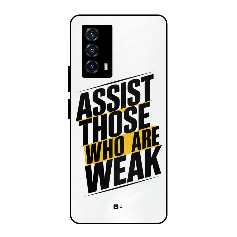 Assist Weak Metal Back Case for iQOO Z5