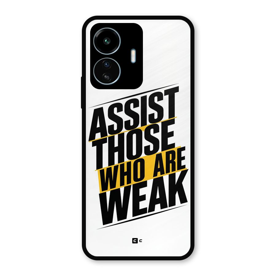 Assist Weak Metal Back Case for vivo iQOO Z6 Lite 5G