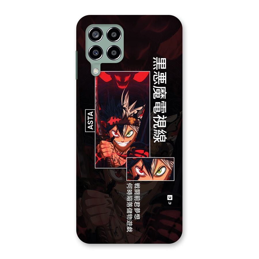 Asta Black Clover Back Case for Galaxy M33