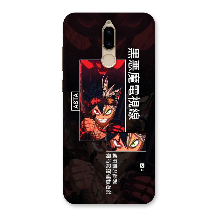 Asta Black Clover Back Case for Honor 9i