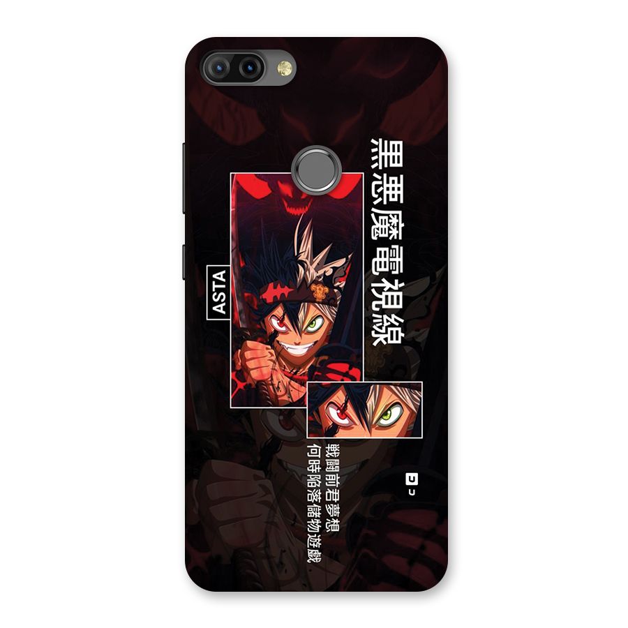 Asta Black Clover Back Case for Infinix Hot 6 Pro