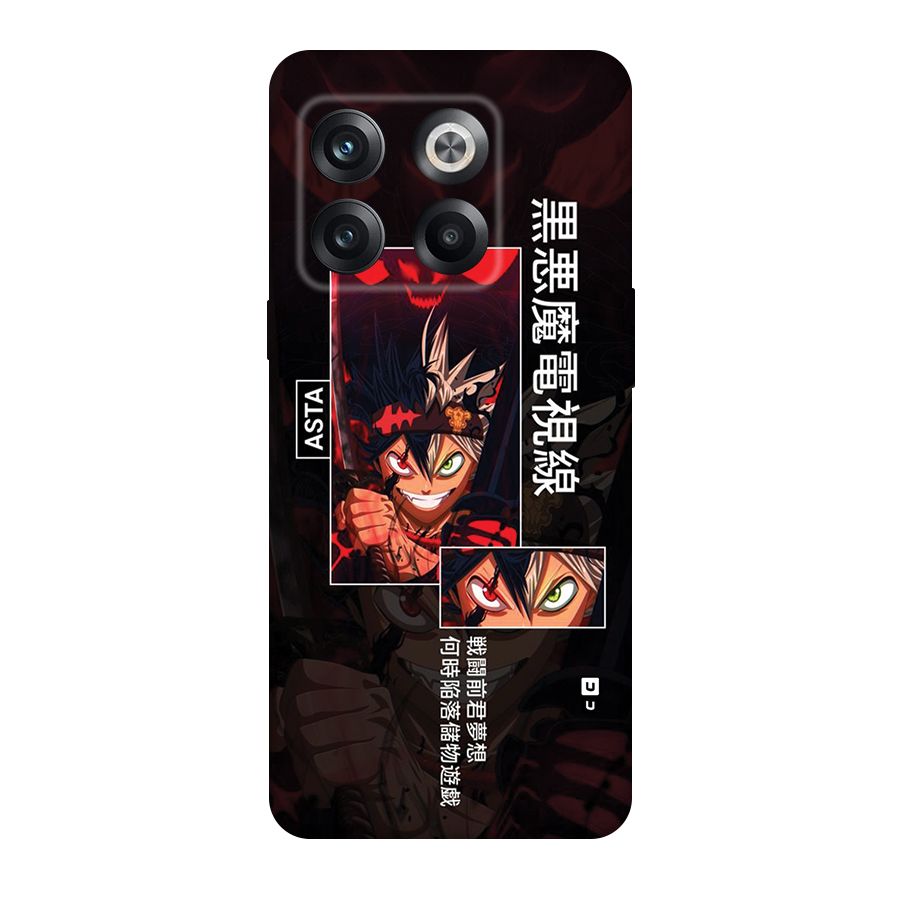 Asta Black Clover Back Case for OnePlus 10T