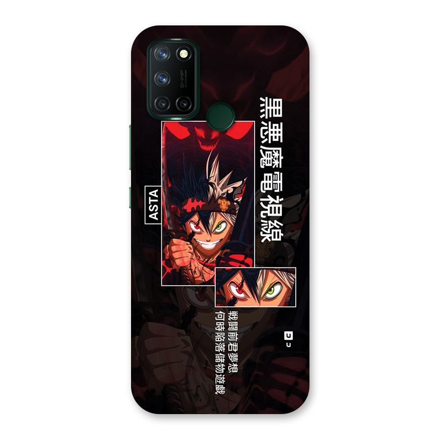 Asta Black Clover Back Case for Realme 7i