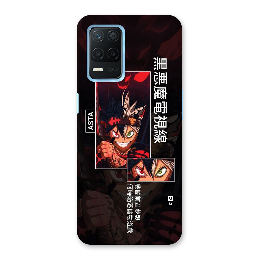 Asta Black Clover Back Case for Realme 8 5G