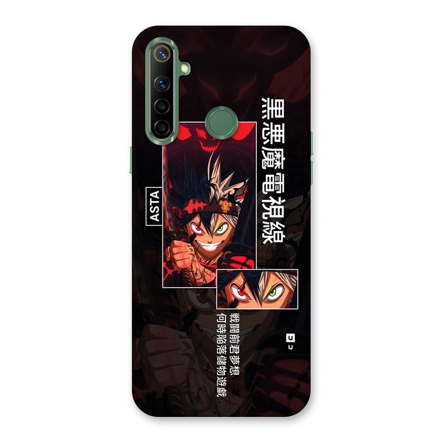 Asta Black Clover Back Case for Realme Narzo 10