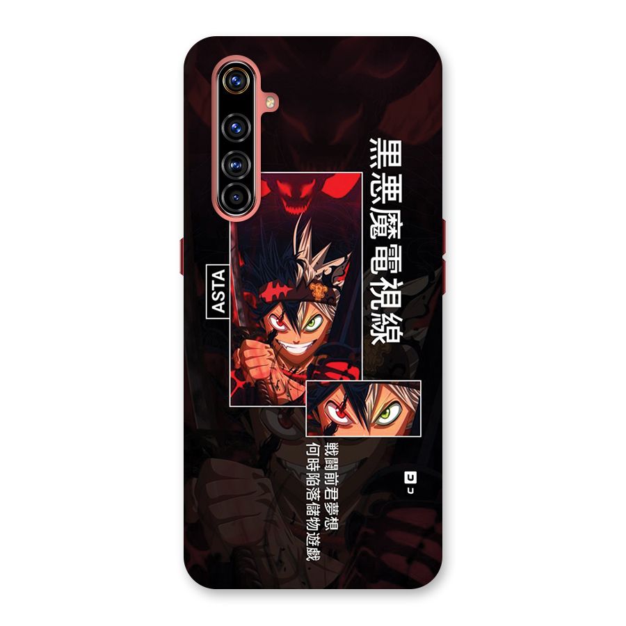 Asta Black Clover Back Case for Realme X50 Pro