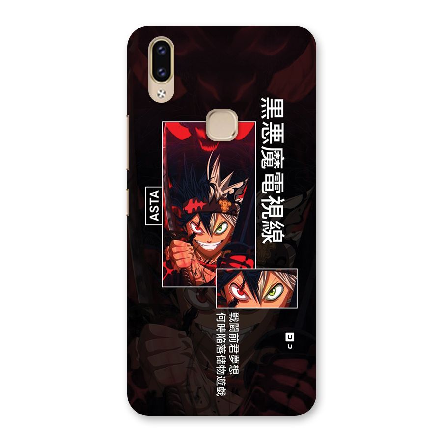 Asta Black Clover Back Case for Vivo V9 Youth