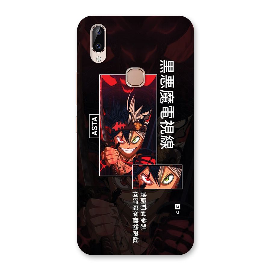 Asta Black Clover Back Case for Vivo Y83 Pro