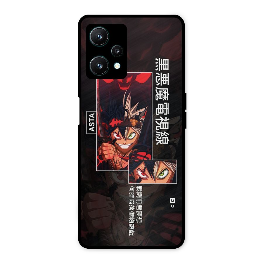 Asta Black Clover Metal Back Case for Realme 9 Pro 5G