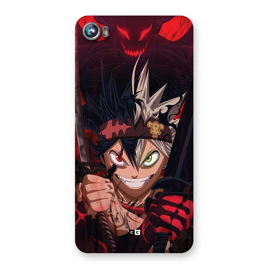 Asta Ready For Battle Back Case for Canvas Fire 4 (A107)