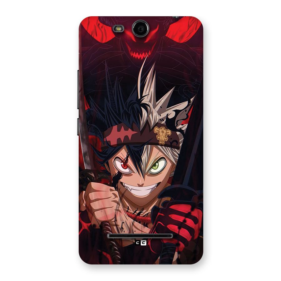 Asta Ready For Battle Back Case for Canvas Juice 3 Q392