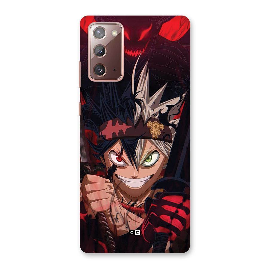 Asta Ready For Battle Back Case for Galaxy Note 20