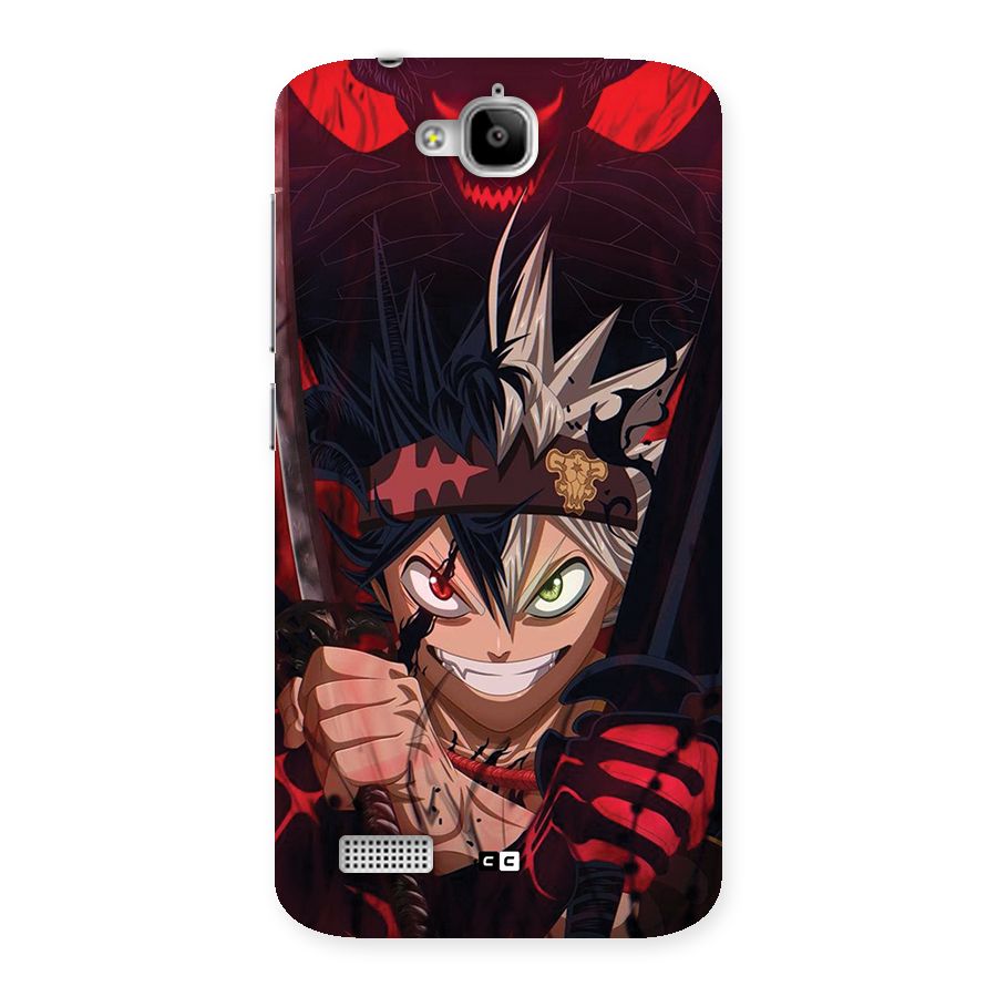 Asta Ready For Battle Back Case for Honor Holly