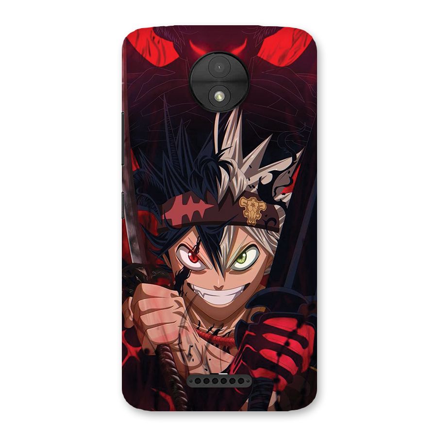 Asta Ready For Battle Back Case for Moto C