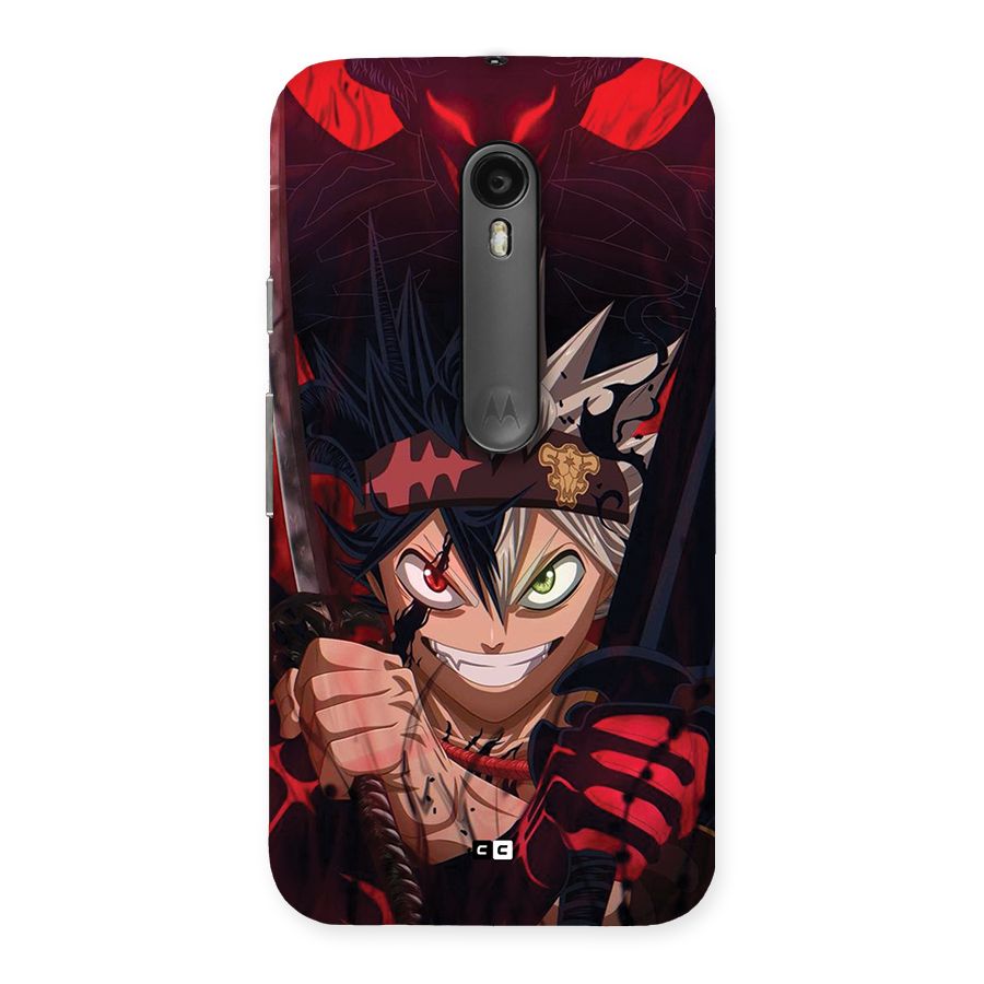 Asta Ready For Battle Back Case for Moto G Turbo