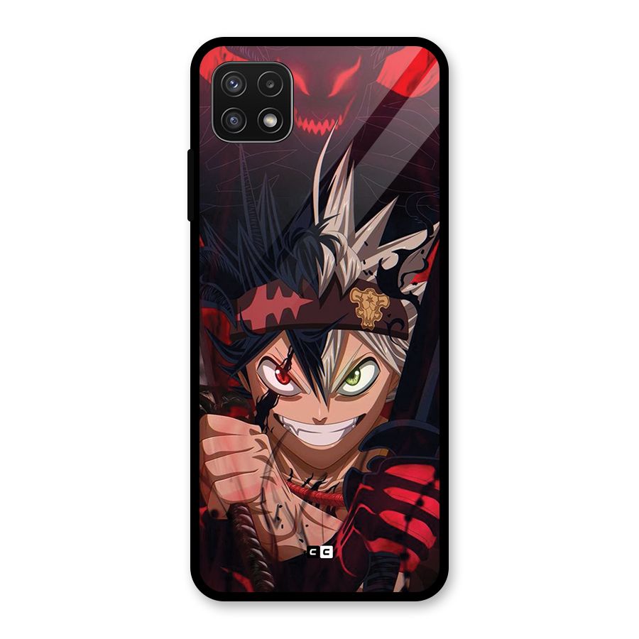 Asta Ready For Battle Glass Back Case for Galaxy A22 5G