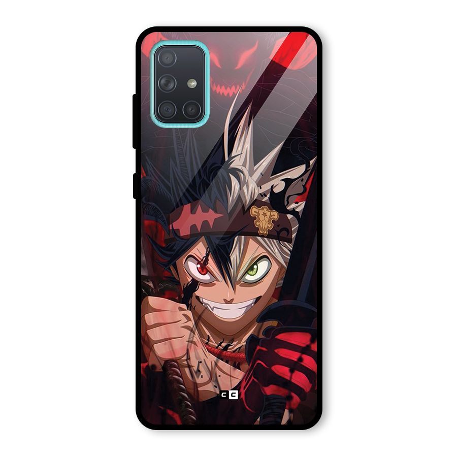 Asta Ready For Battle Glass Back Case for Galaxy A71