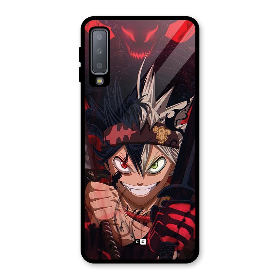 Asta Ready For Battle Glass Back Case for Galaxy A7 (2018)