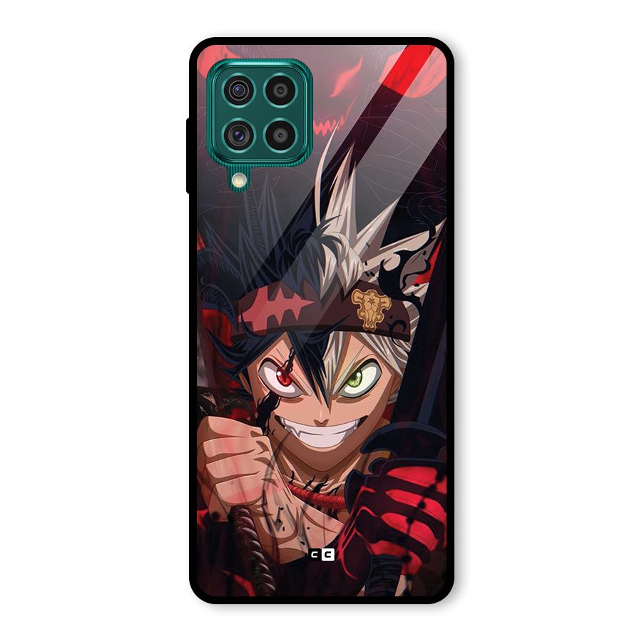 Asta Ready For Battle Glass Back Case for Galaxy F62