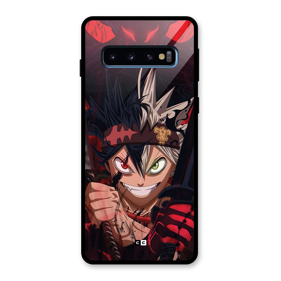 Asta Ready For Battle Glass Back Case for Galaxy S10