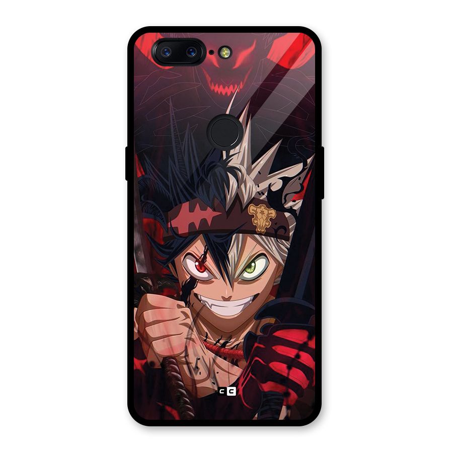 Asta Ready For Battle Glass Back Case for OnePlus 5T