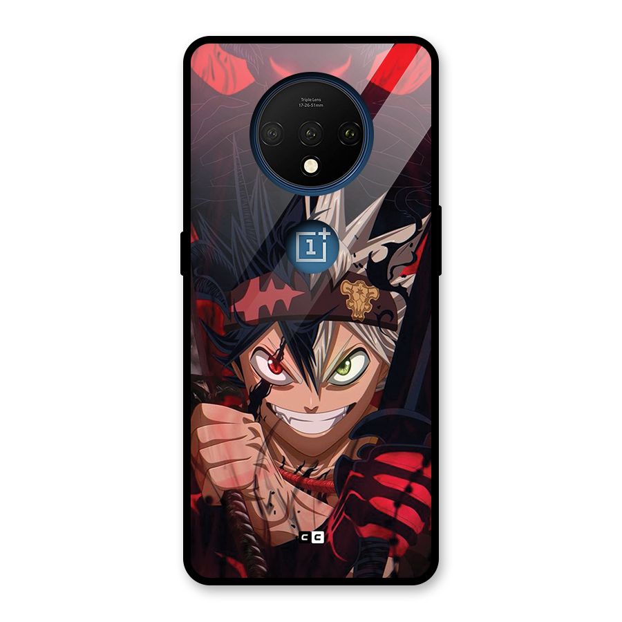 Asta Ready For Battle Glass Back Case for OnePlus 7T