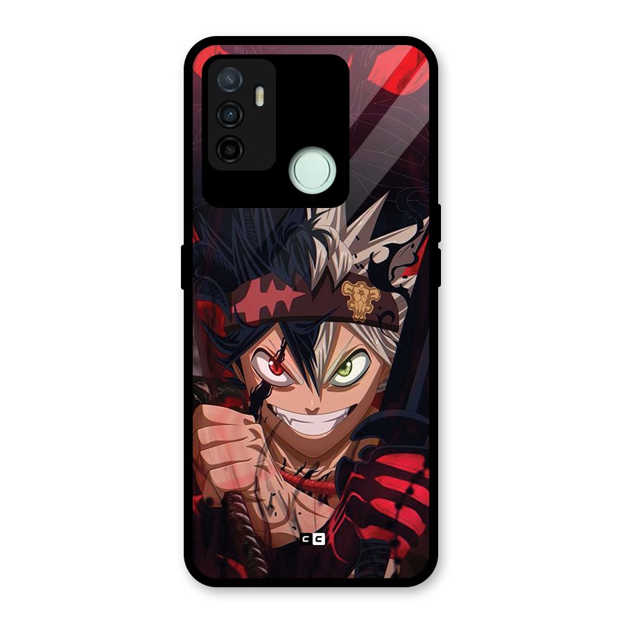 Asta Ready For Battle Glass Back Case for Oppo A53