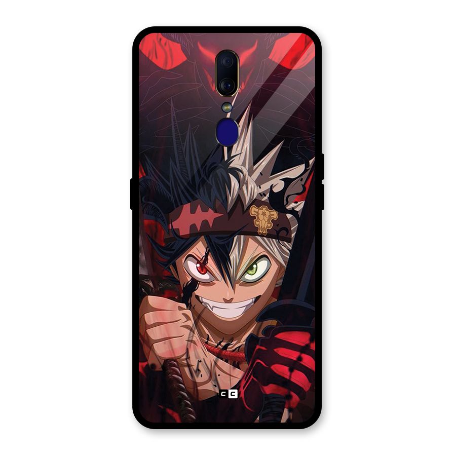 Asta Ready For Battle Glass Back Case for Oppo F11