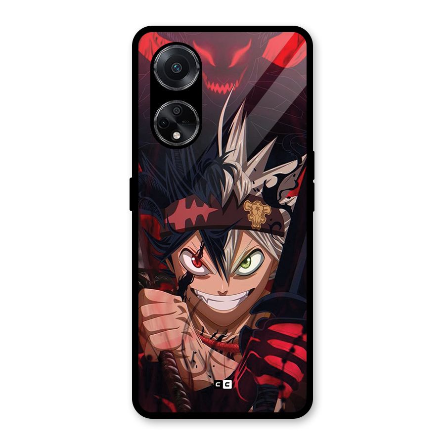 Asta Ready For Battle Glass Back Case for Oppo F23