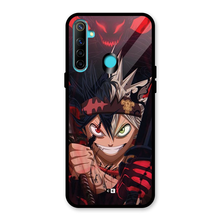 Asta Ready For Battle Glass Back Case for Realme 5i