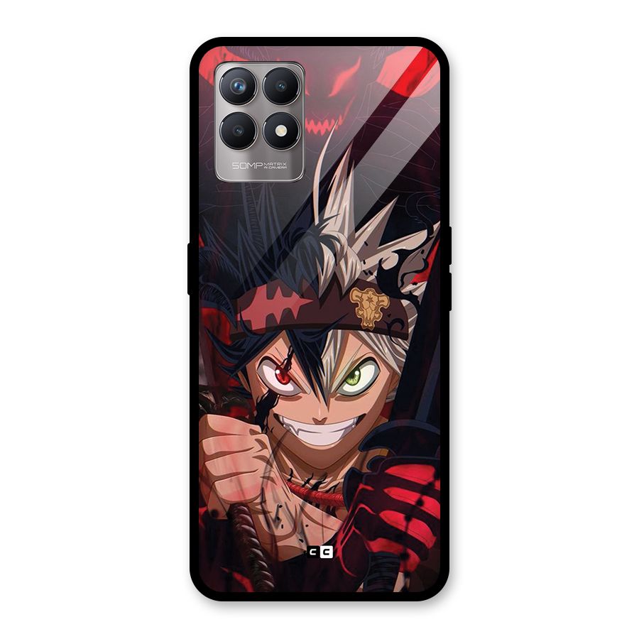 Asta Ready For Battle Glass Back Case for Realme 8i