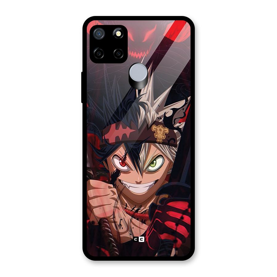 Asta Ready For Battle Glass Back Case for Realme C15