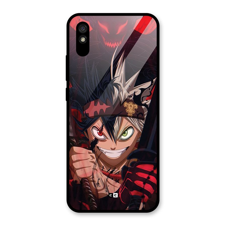 Asta Ready For Battle Glass Back Case for Redmi 9A