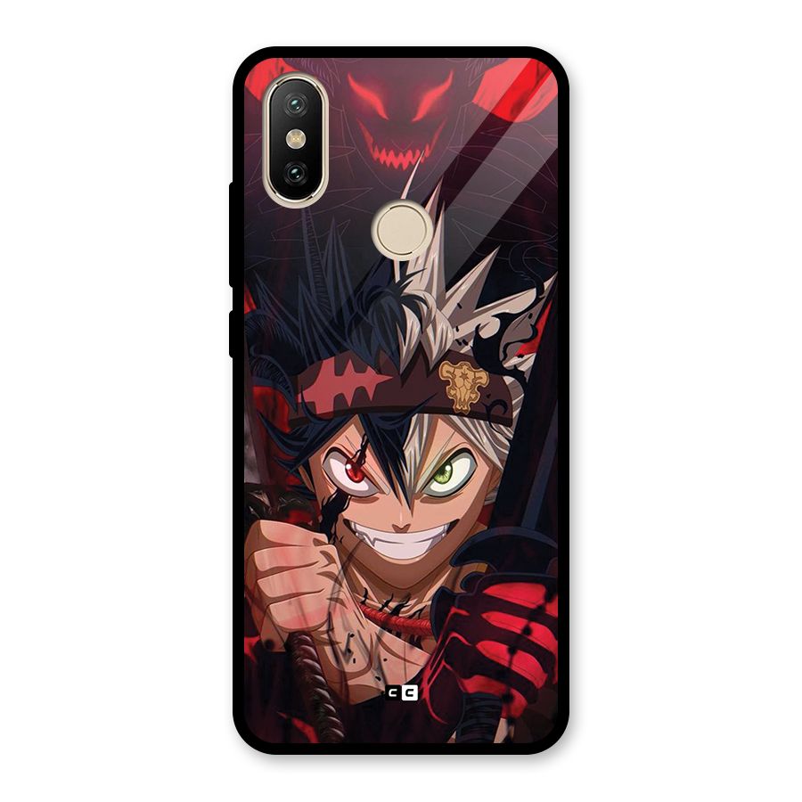 Asta Ready For Battle Glass Back Case for Redmi A2