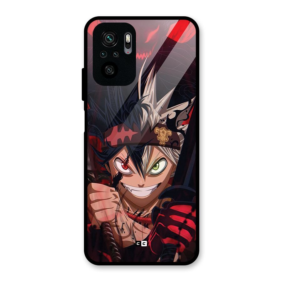 Asta Ready For Battle Glass Back Case for Redmi Note 10S