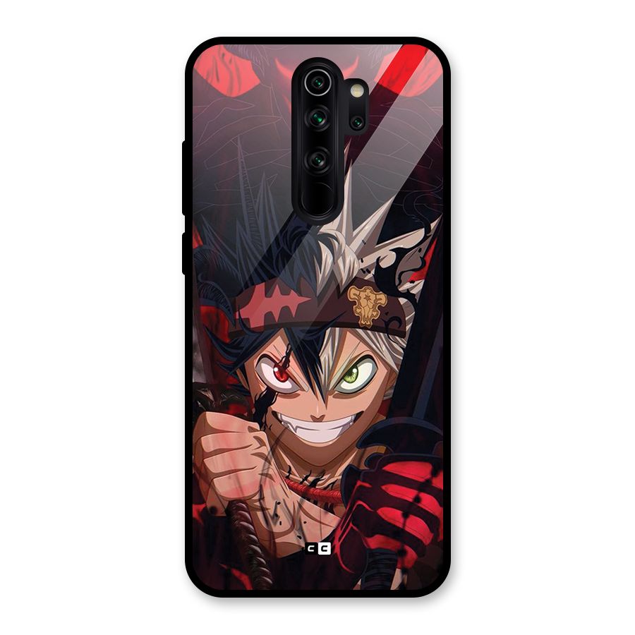 Asta Ready For Battle Glass Back Case for Redmi Note 8 Pro
