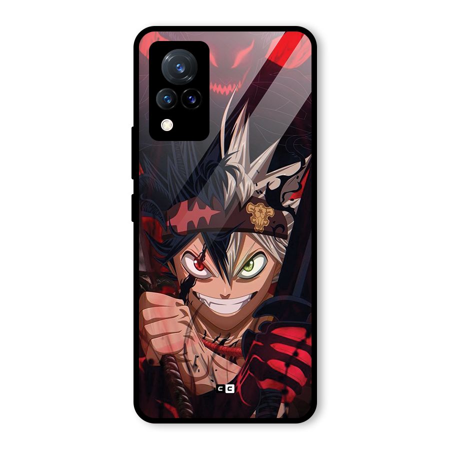 Asta Ready For Battle Glass Back Case for Vivo V21 5G