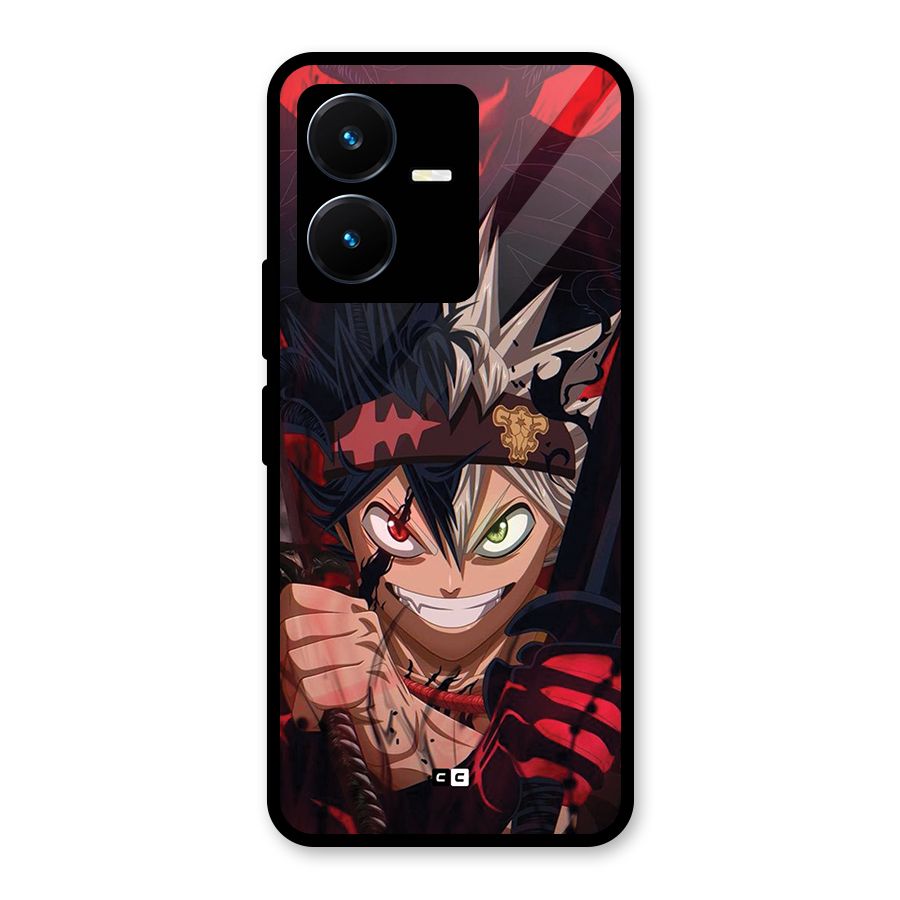 Asta Ready For Battle Glass Back Case for Vivo Y22