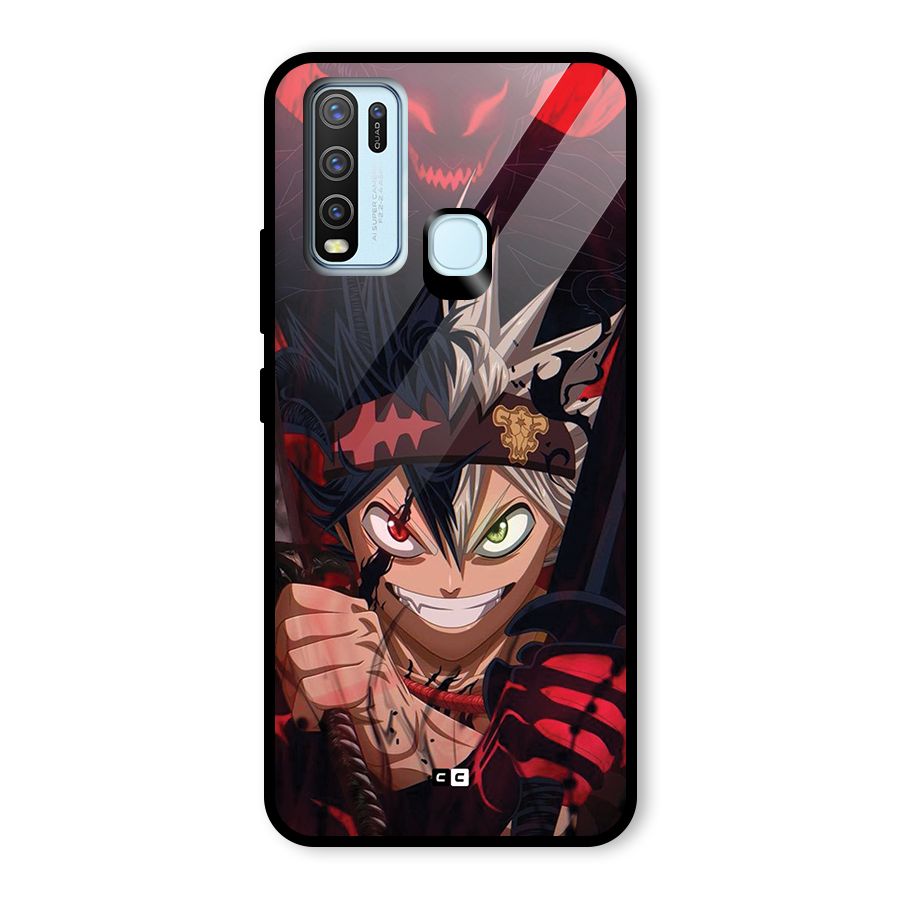 Asta Ready For Battle Glass Back Case for Vivo Y30