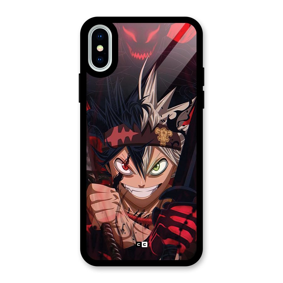 Asta Ready For Battle Glass Back Case for iPhone XS