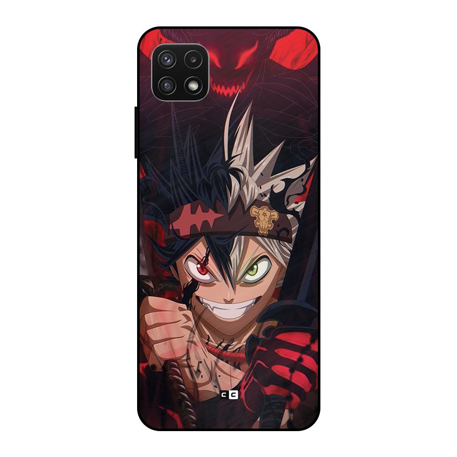 Asta Ready For Battle Metal Back Case for Galaxy A22 5G